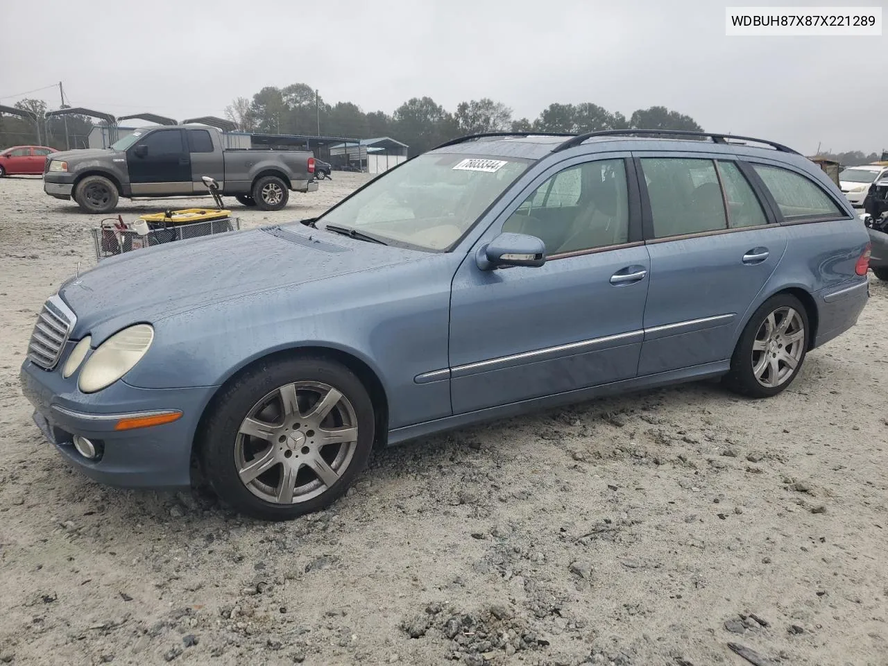 2007 Mercedes-Benz E 350 4Matic Wagon VIN: WDBUH87X87X221289 Lot: 78033344