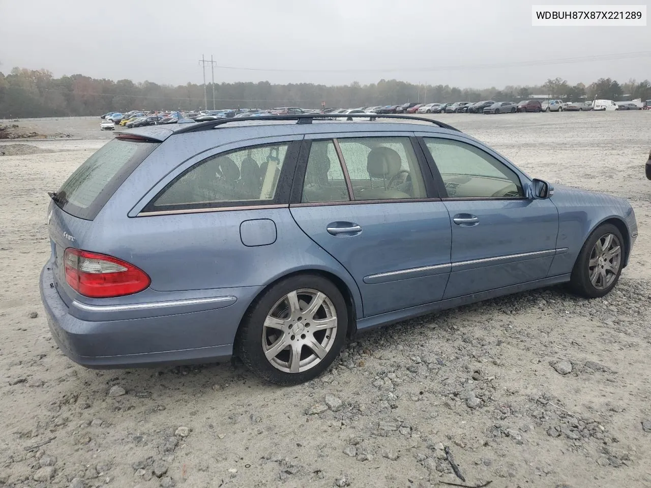 2007 Mercedes-Benz E 350 4Matic Wagon VIN: WDBUH87X87X221289 Lot: 78033344