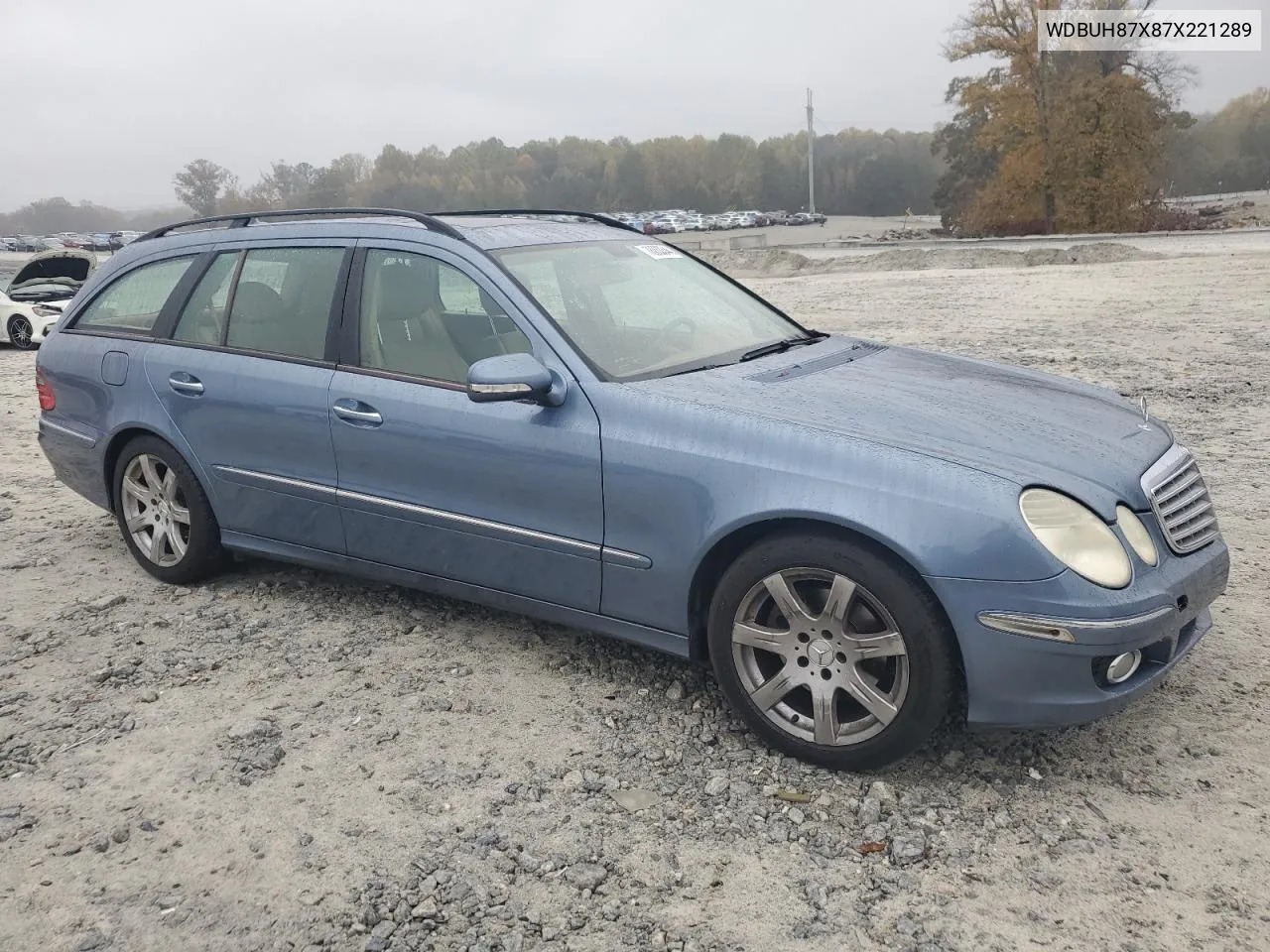 2007 Mercedes-Benz E 350 4Matic Wagon VIN: WDBUH87X87X221289 Lot: 78033344