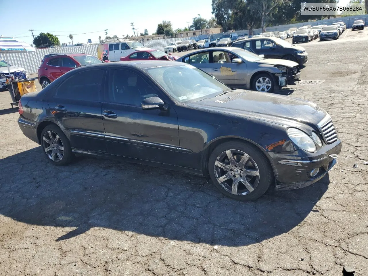 2007 Mercedes-Benz E 350 VIN: WDBUF56X67B068284 Lot: 78138214