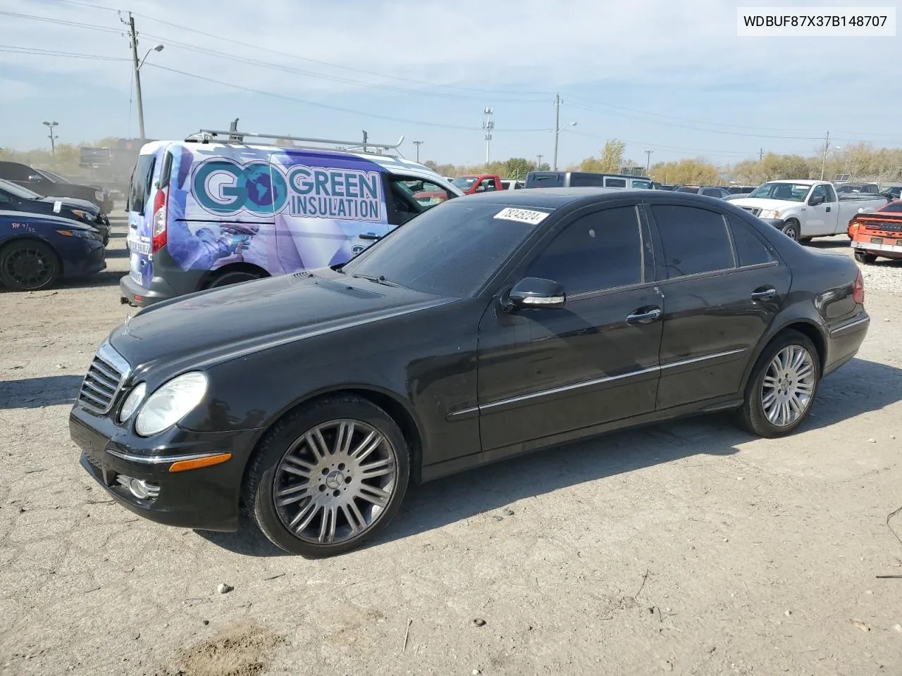 2007 Mercedes-Benz E 350 4Matic VIN: WDBUF87X37B148707 Lot: 78245224