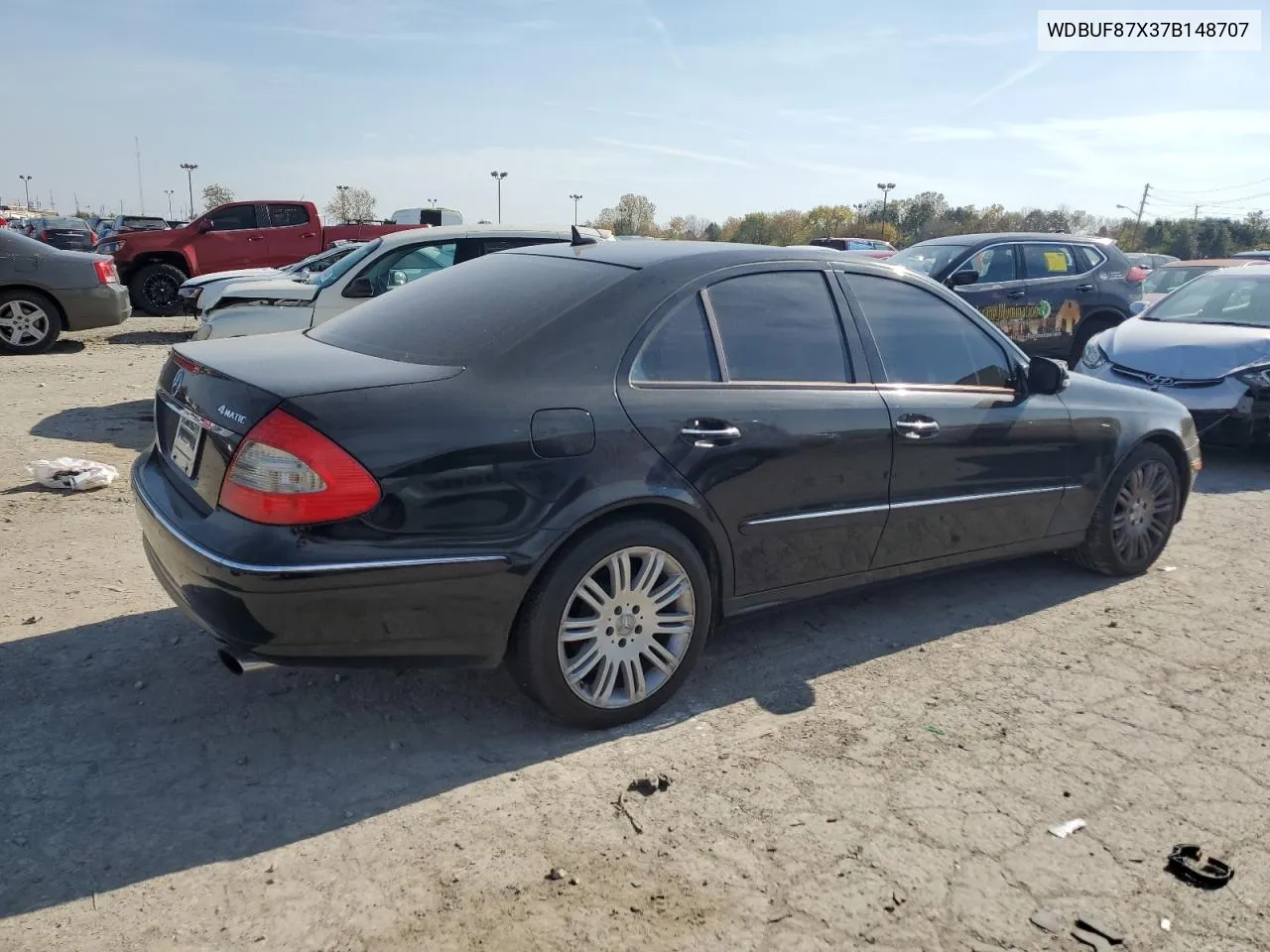 2007 Mercedes-Benz E 350 4Matic VIN: WDBUF87X37B148707 Lot: 78245224