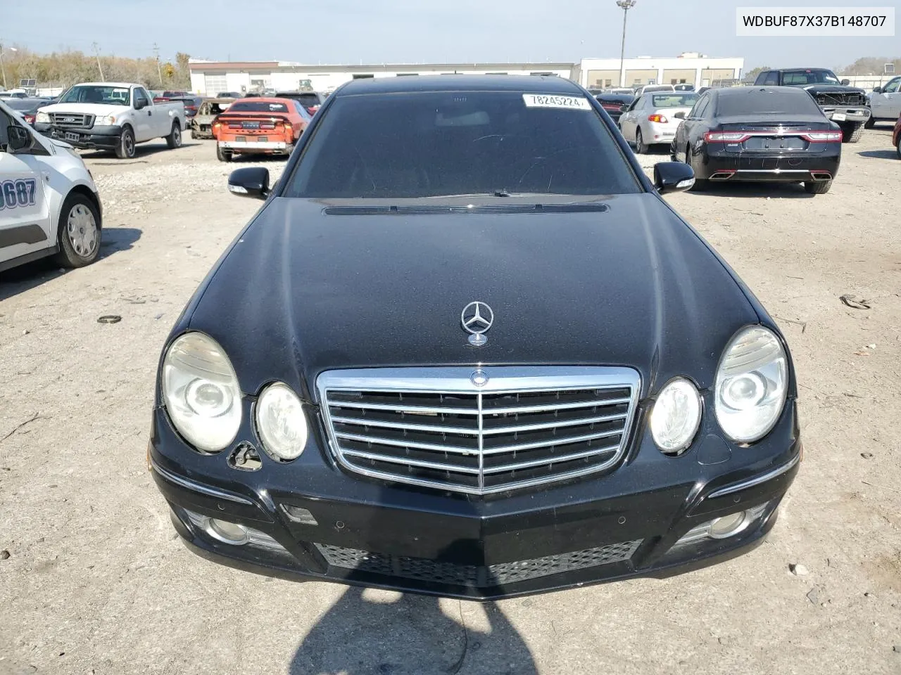 2007 Mercedes-Benz E 350 4Matic VIN: WDBUF87X37B148707 Lot: 78245224