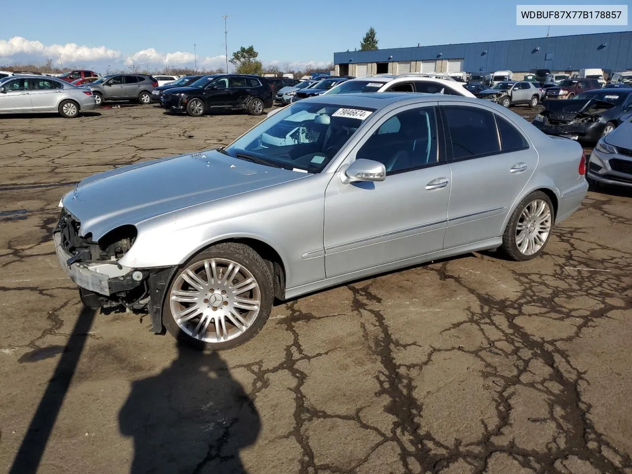 2007 Mercedes-Benz E 350 4Matic VIN: WDBUF87X77B178857 Lot: 79046674