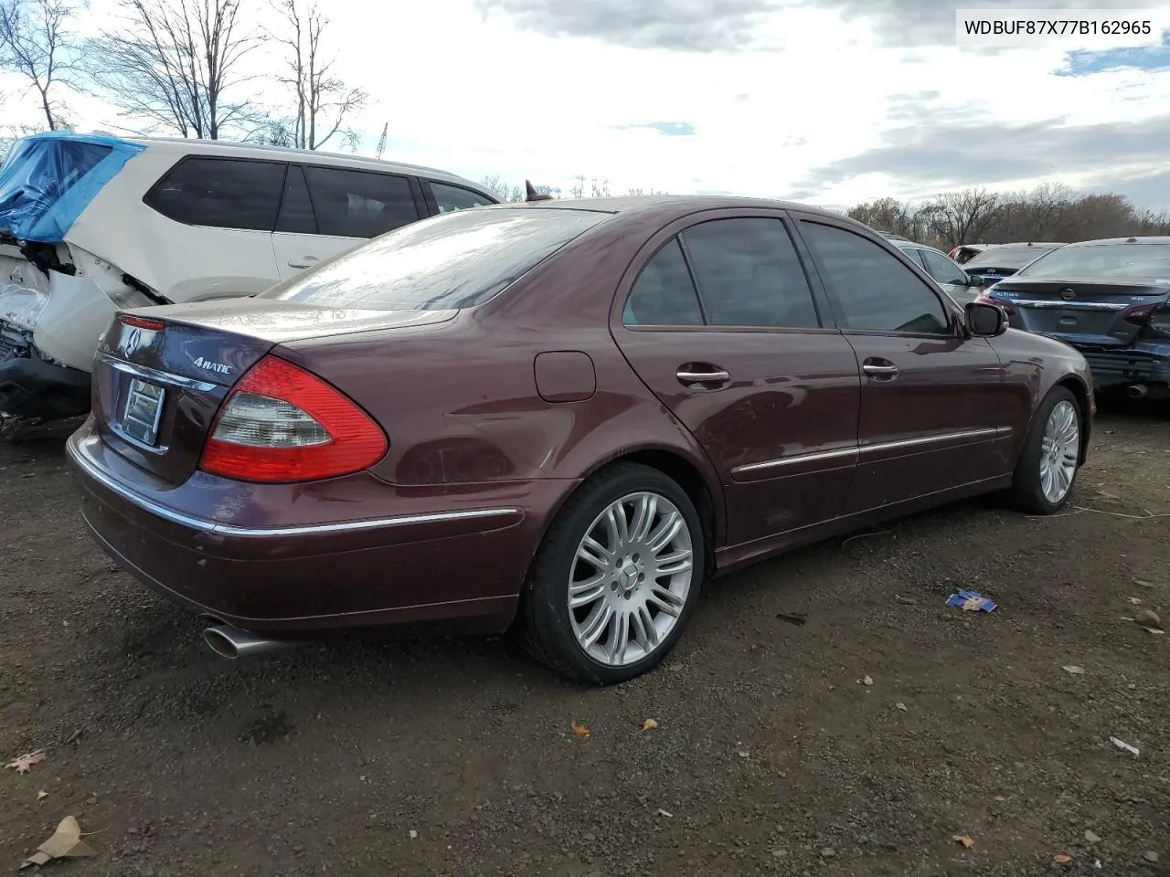 2007 Mercedes-Benz E 350 4Matic VIN: WDBUF87X77B162965 Lot: 79366314