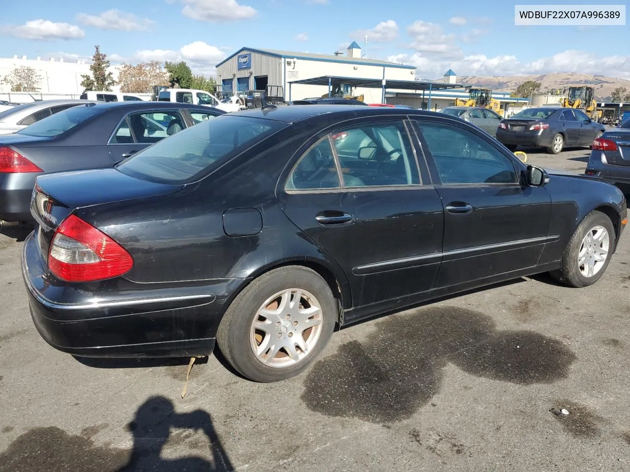 2007 Mercedes-Benz E 320 Cdi VIN: WDBUF22X07A996389 Lot: 79574774