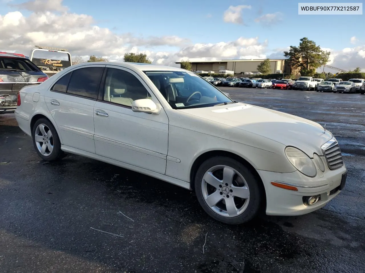 2007 Mercedes-Benz E 550 4Matic VIN: WDBUF90X77X212587 Lot: 79753664