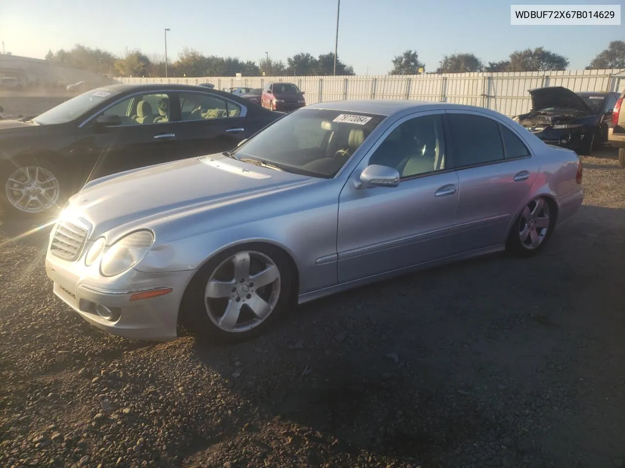 2007 Mercedes-Benz E 550 VIN: WDBUF72X67B014629 Lot: 79772064