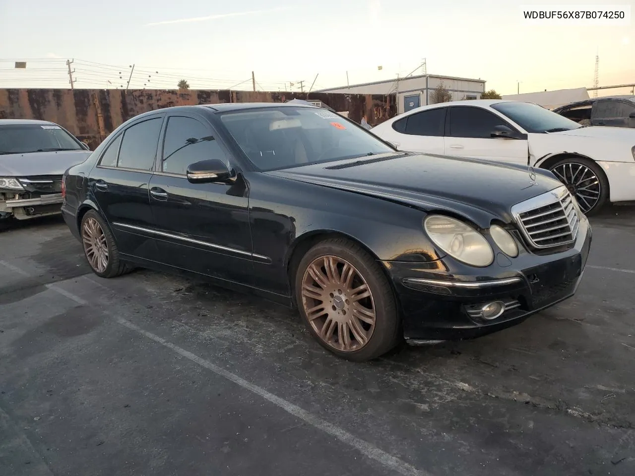 2007 Mercedes-Benz E 350 VIN: WDBUF56X87B074250 Lot: 80949434