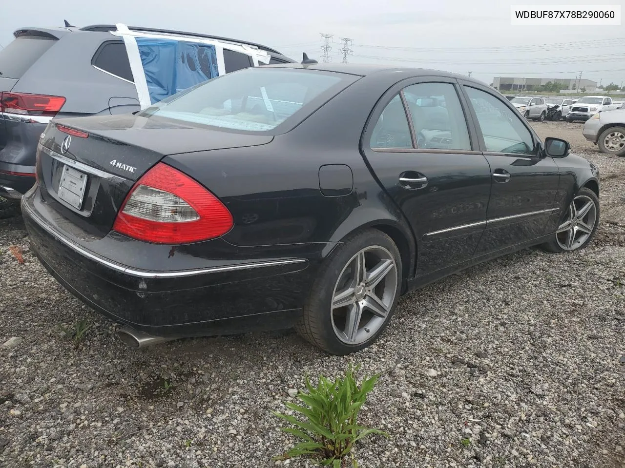 2008 Mercedes-Benz E 350 4Matic VIN: WDBUF87X78B290060 Lot: 56671184