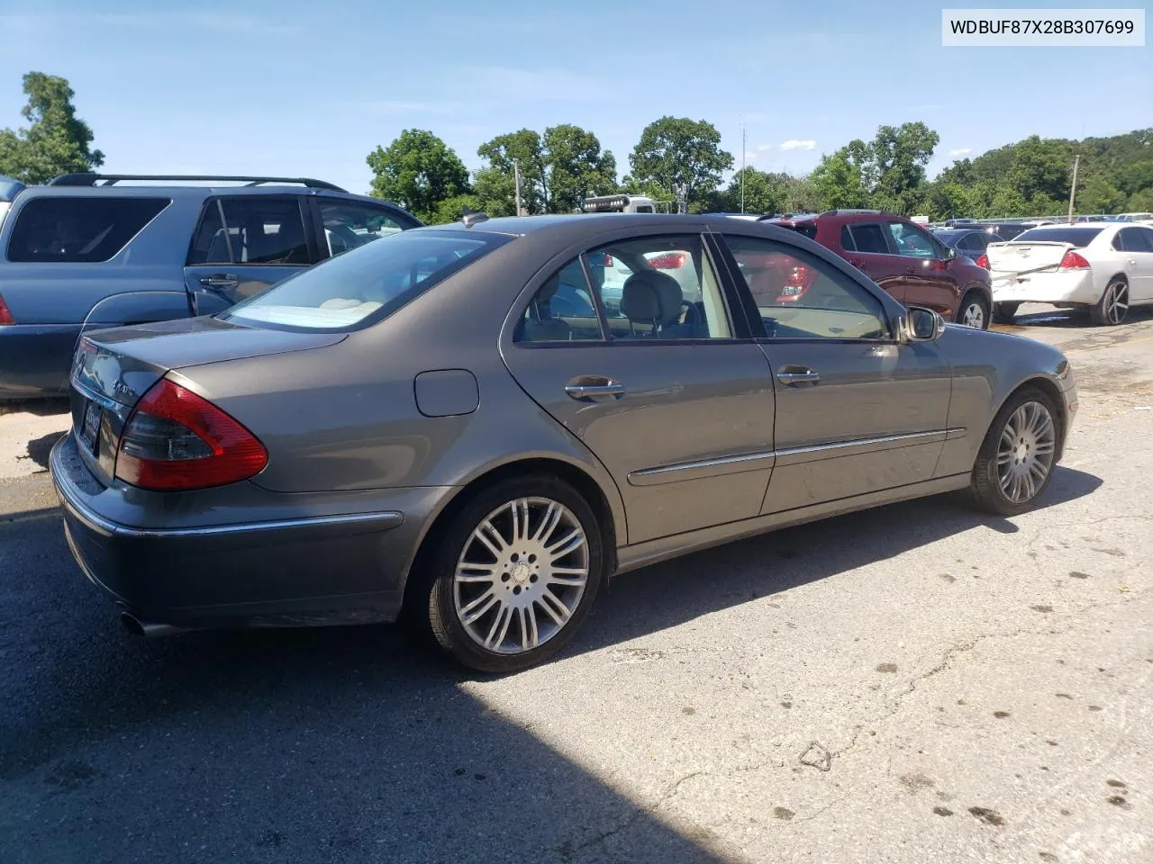 2008 Mercedes-Benz E 350 4Matic VIN: WDBUF87X28B307699 Lot: 58162734