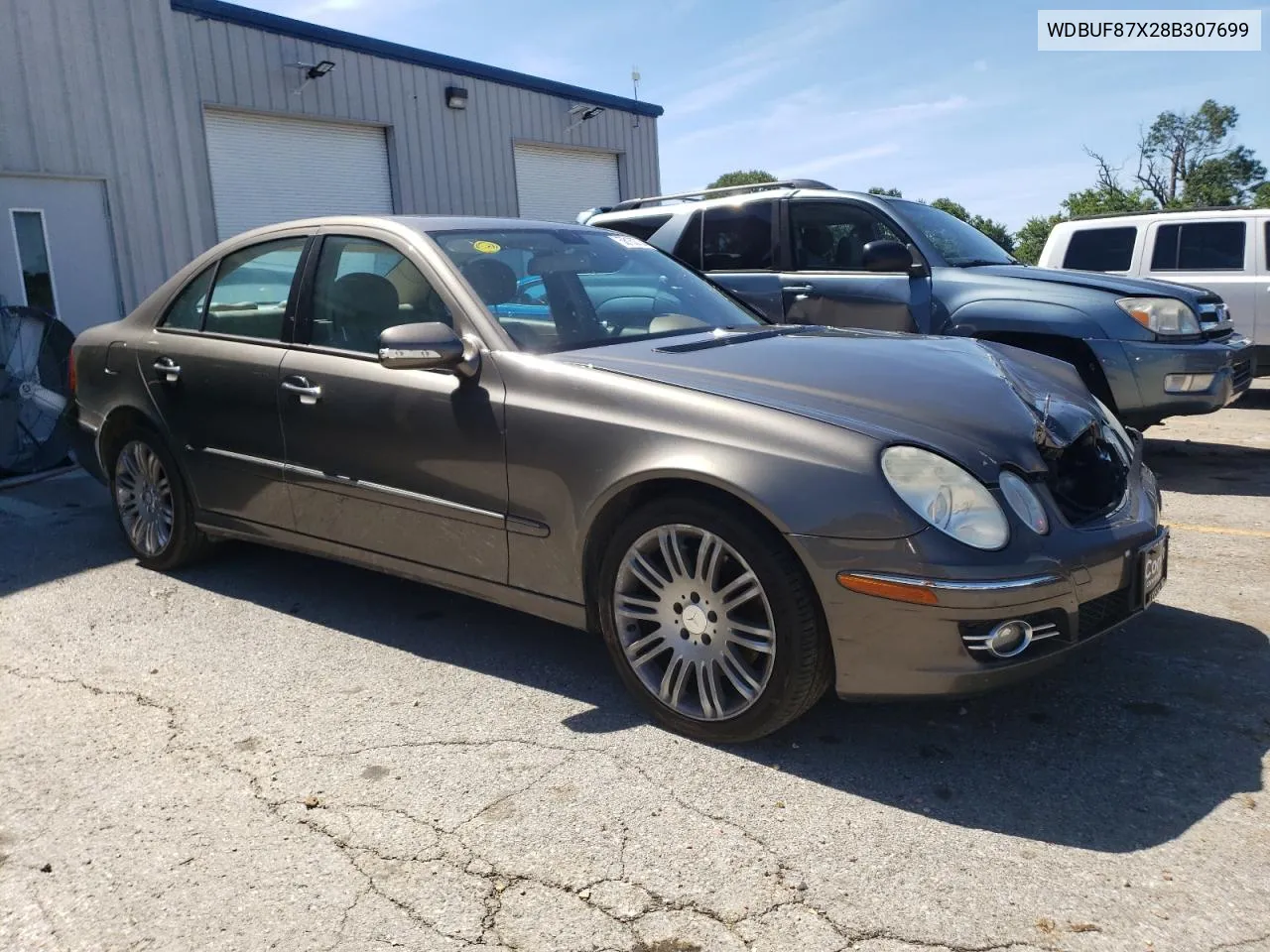 2008 Mercedes-Benz E 350 4Matic VIN: WDBUF87X28B307699 Lot: 58162734