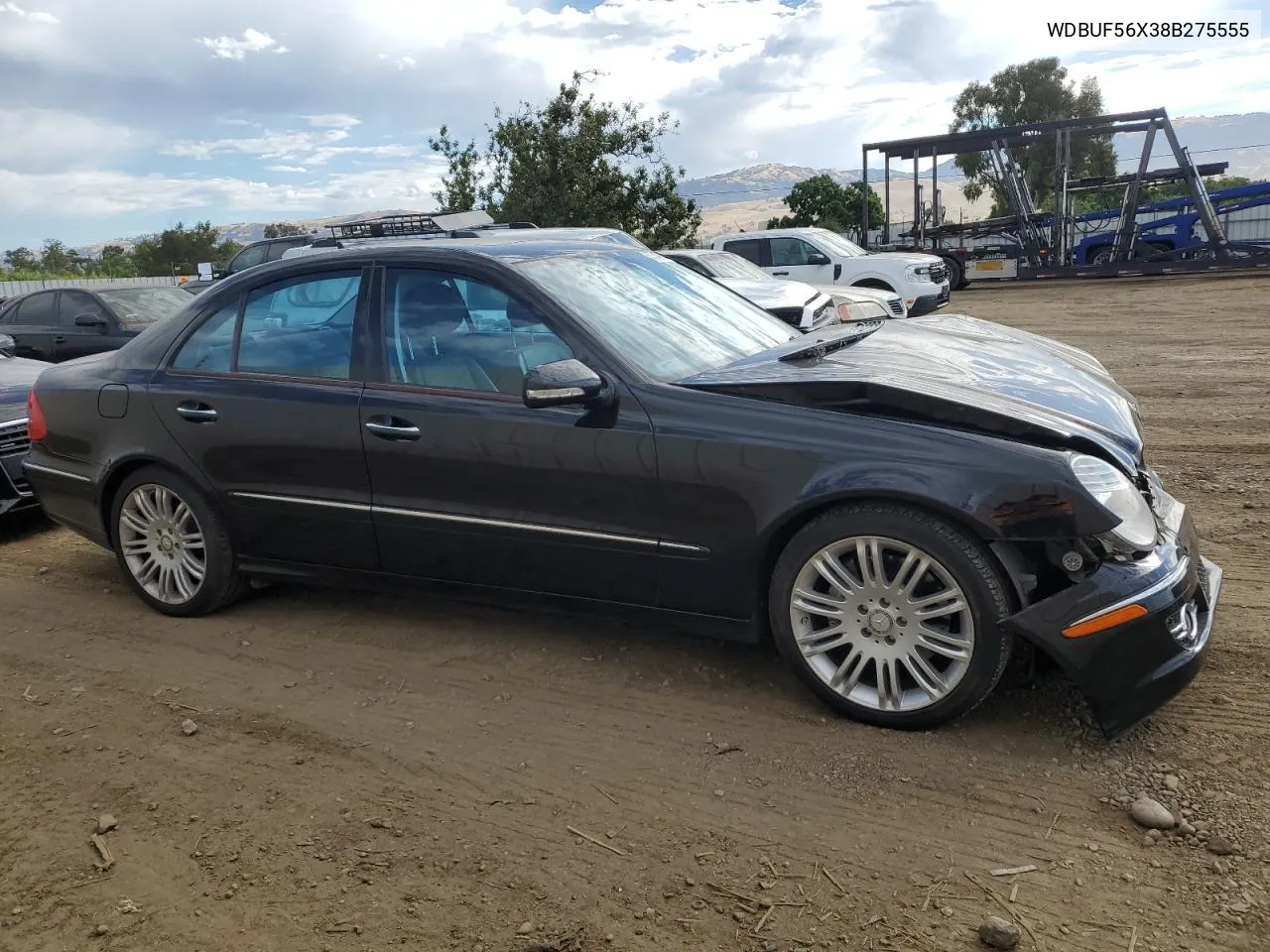 2008 Mercedes-Benz E 350 VIN: WDBUF56X38B275555 Lot: 60534014