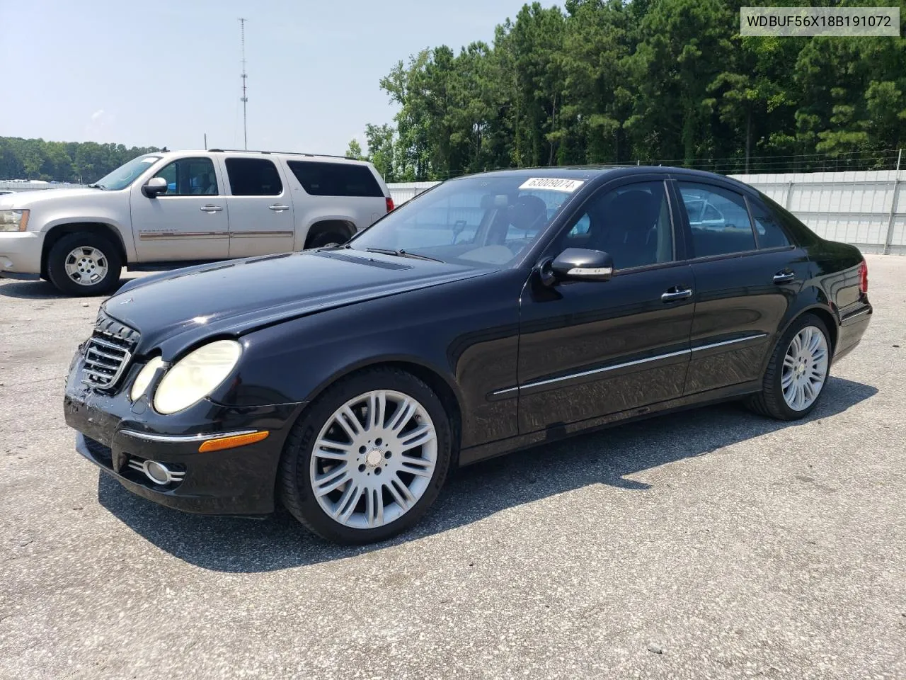 2008 Mercedes-Benz E 350 VIN: WDBUF56X18B191072 Lot: 63009074