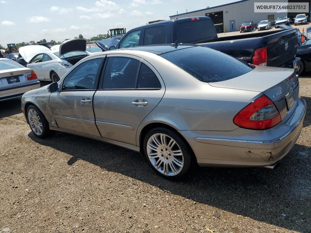 2008 Mercedes-Benz E 350 4Matic VIN: WDBUF87X48B237512 Lot: 63273444