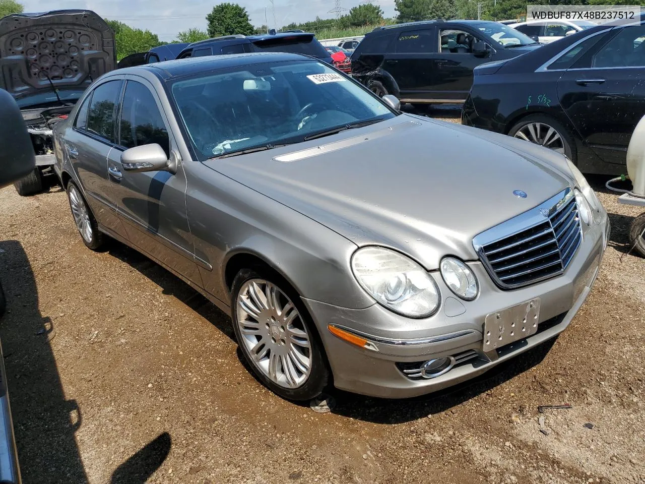 2008 Mercedes-Benz E 350 4Matic VIN: WDBUF87X48B237512 Lot: 63273444