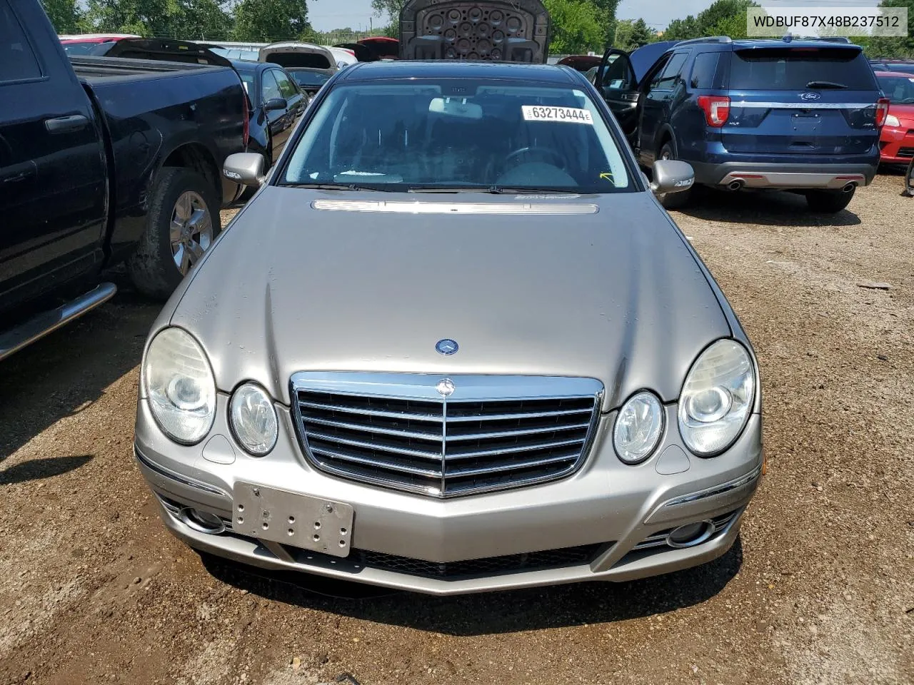 2008 Mercedes-Benz E 350 4Matic VIN: WDBUF87X48B237512 Lot: 63273444