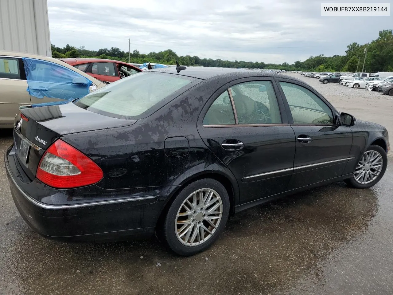 2008 Mercedes-Benz E 350 4Matic VIN: WDBUF87XX8B219144 Lot: 63636694