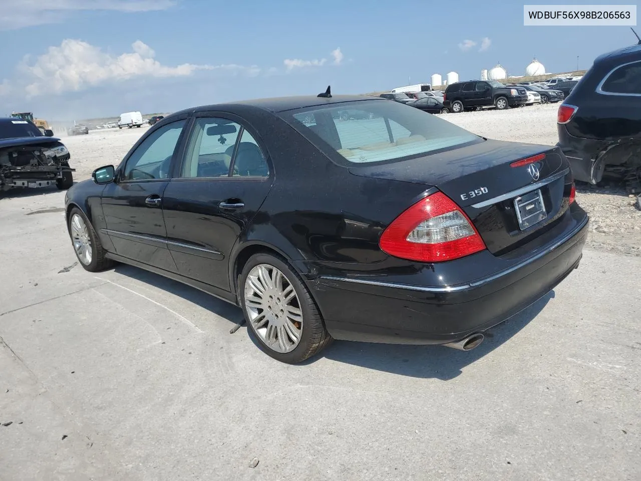 2008 Mercedes-Benz E 350 VIN: WDBUF56X98B206563 Lot: 65618734