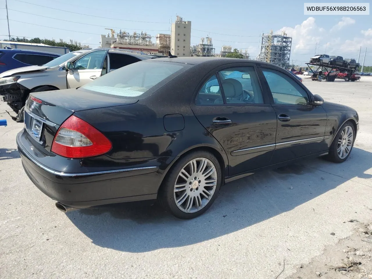 2008 Mercedes-Benz E 350 VIN: WDBUF56X98B206563 Lot: 65618734