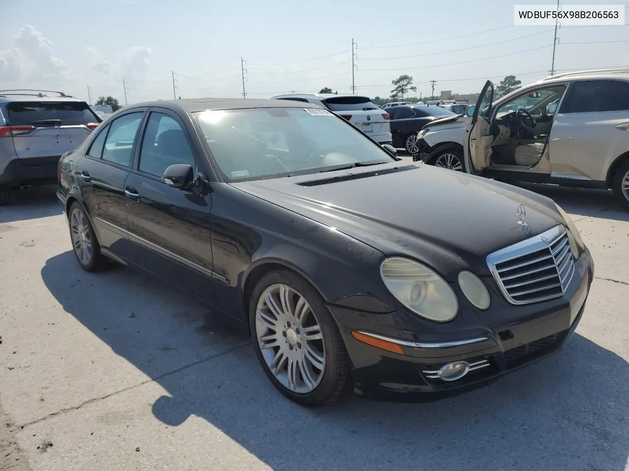 2008 Mercedes-Benz E 350 VIN: WDBUF56X98B206563 Lot: 65618734