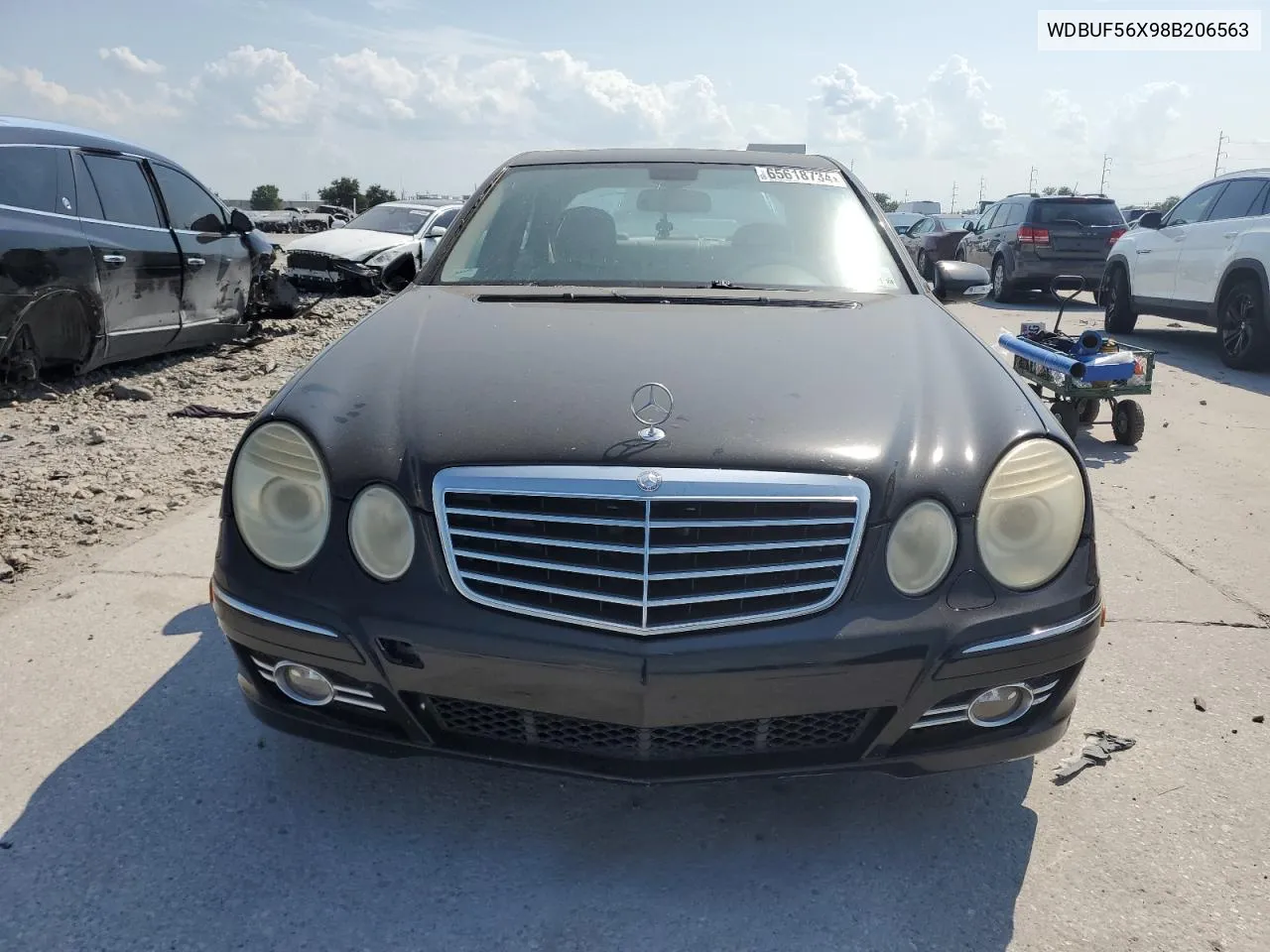 2008 Mercedes-Benz E 350 VIN: WDBUF56X98B206563 Lot: 65618734