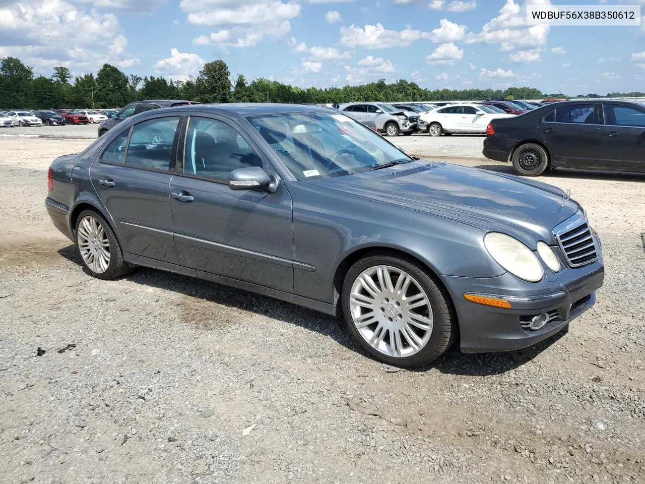 2008 Mercedes-Benz E 350 VIN: WDBUF56X38B350612 Lot: 67113604