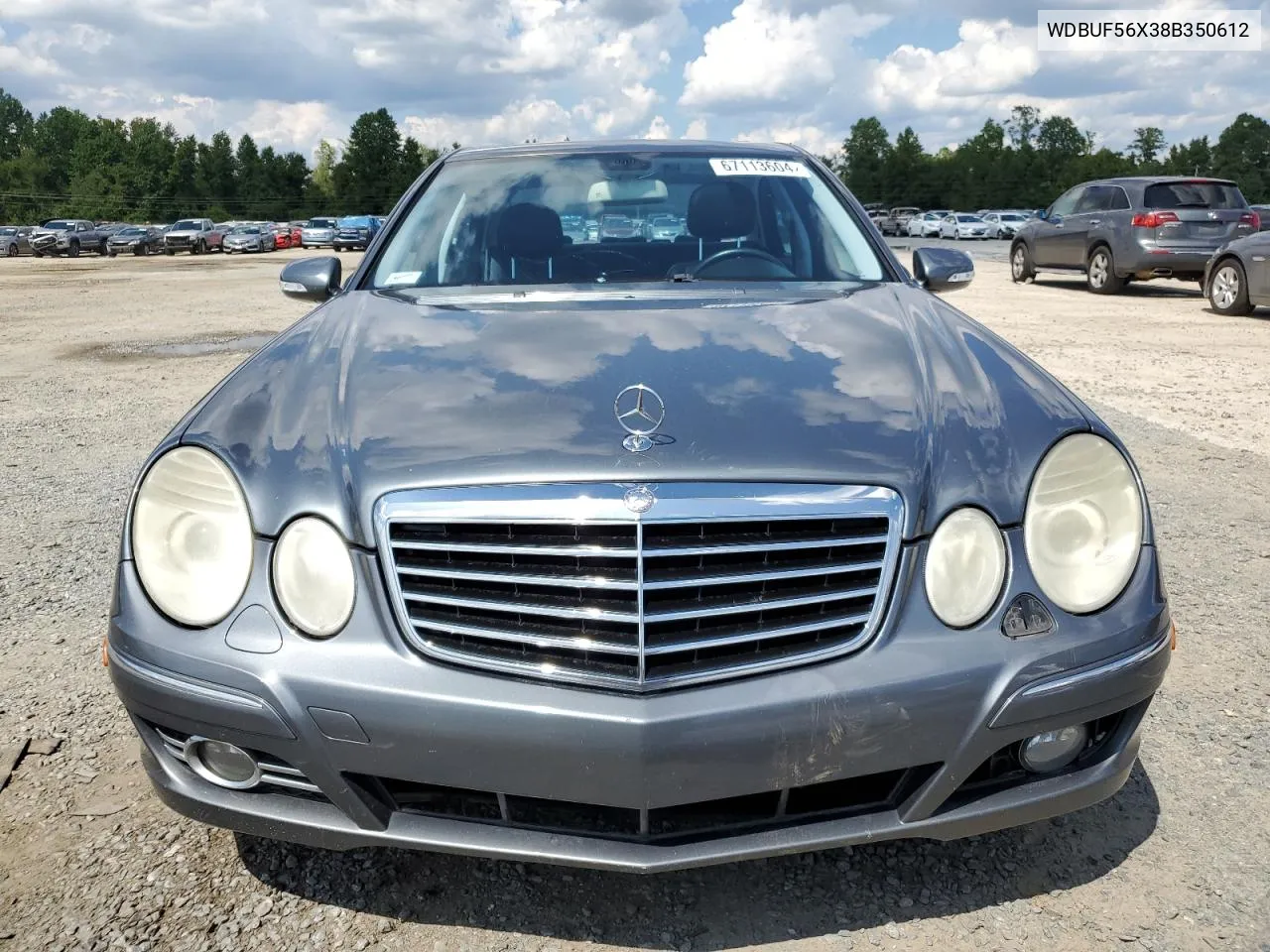 2008 Mercedes-Benz E 350 VIN: WDBUF56X38B350612 Lot: 67113604