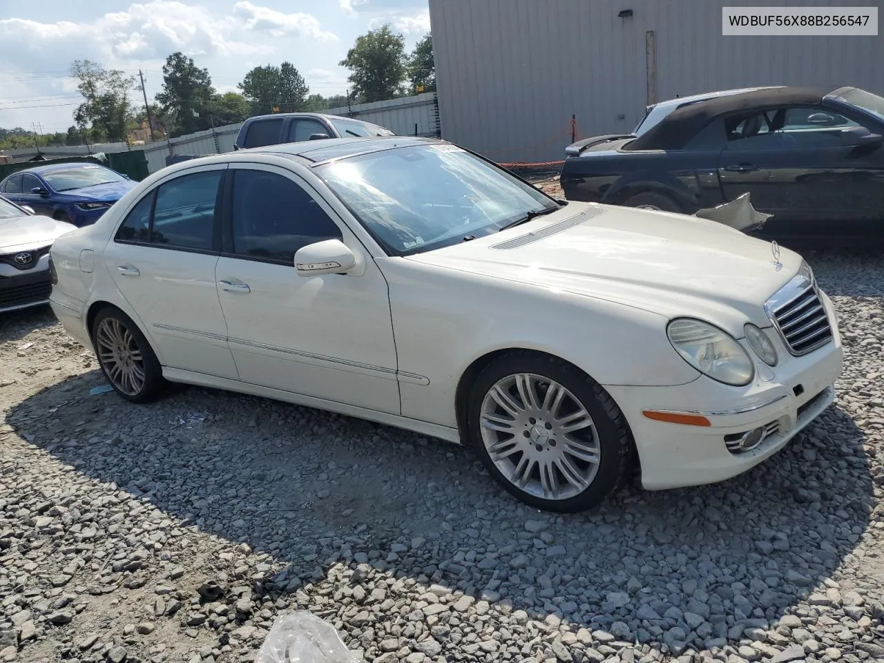 2008 Mercedes-Benz E 350 VIN: WDBUF56X88B256547 Lot: 67641654