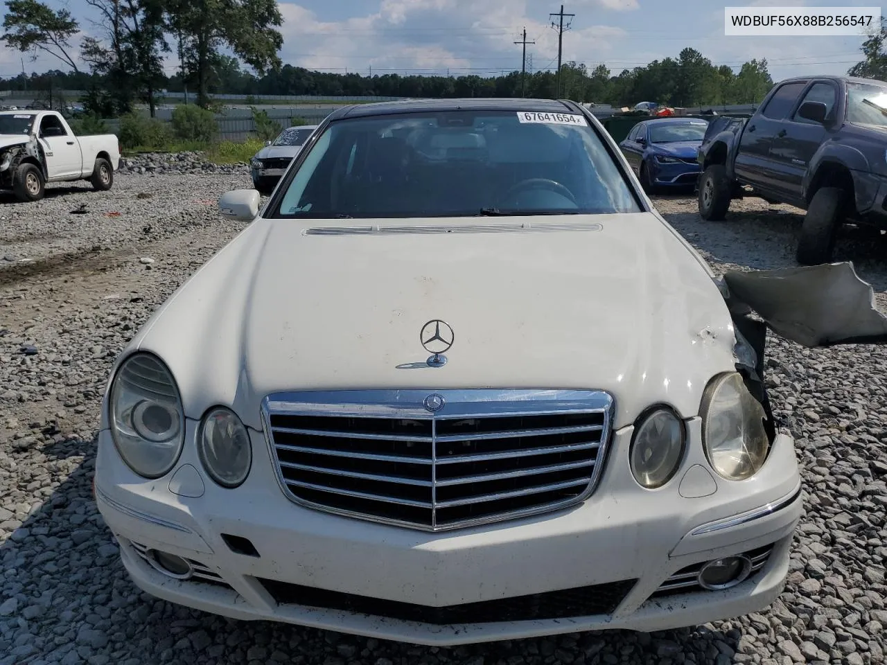 2008 Mercedes-Benz E 350 VIN: WDBUF56X88B256547 Lot: 67641654