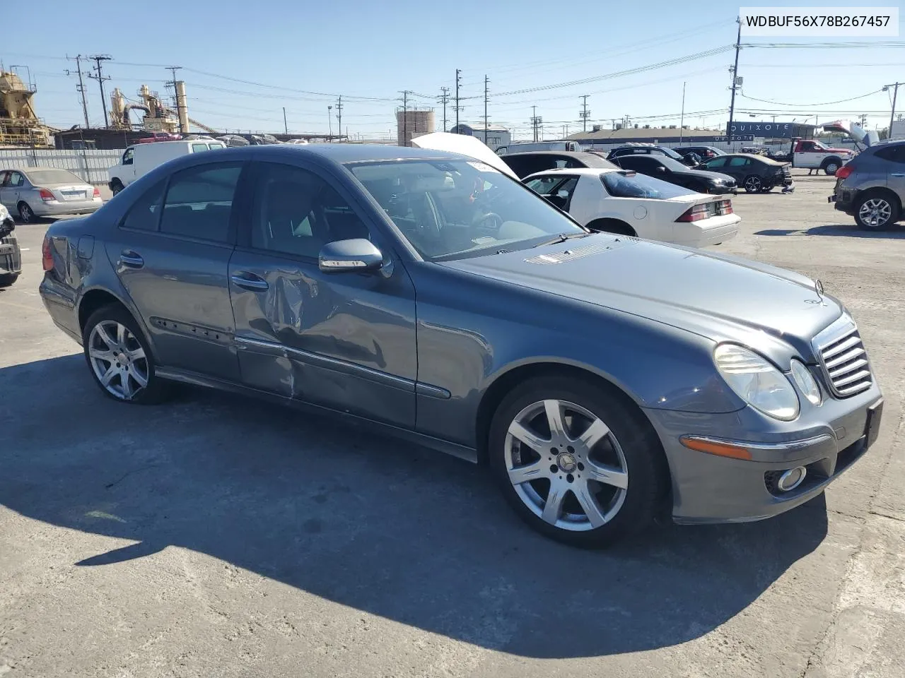 2008 Mercedes-Benz E 350 VIN: WDBUF56X78B267457 Lot: 69343794