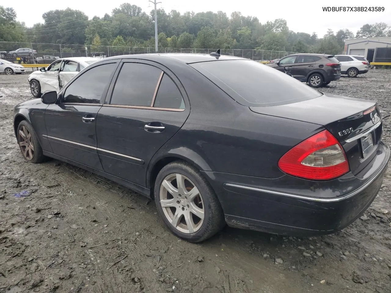 2008 Mercedes-Benz E 350 4Matic VIN: WDBUF87X38B243589 Lot: 69740434