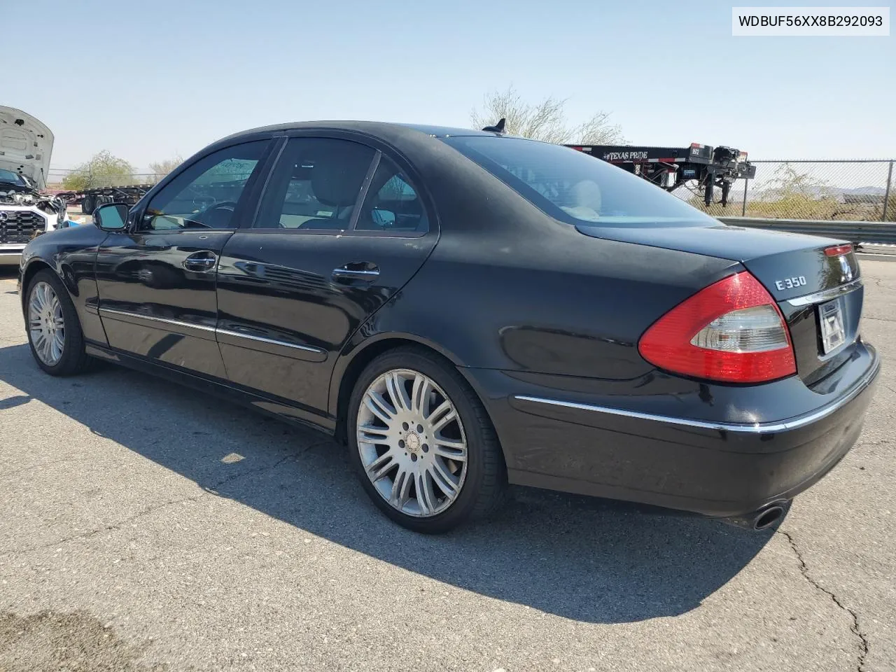 2008 Mercedes-Benz E 350 VIN: WDBUF56XX8B292093 Lot: 70542234