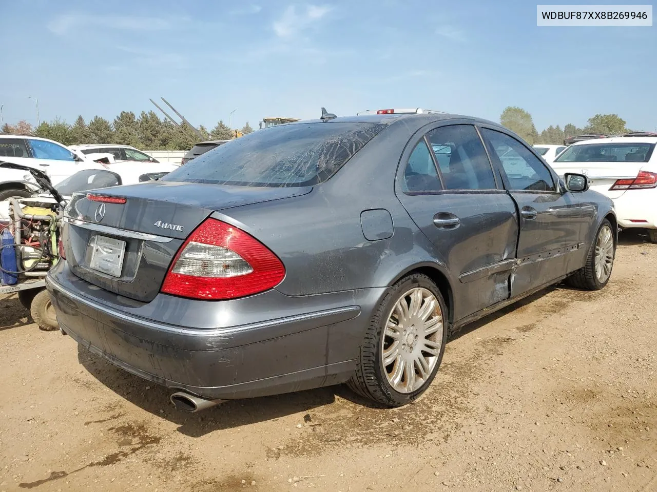 2008 Mercedes-Benz E 350 4Matic VIN: WDBUF87XX8B269946 Lot: 71607214