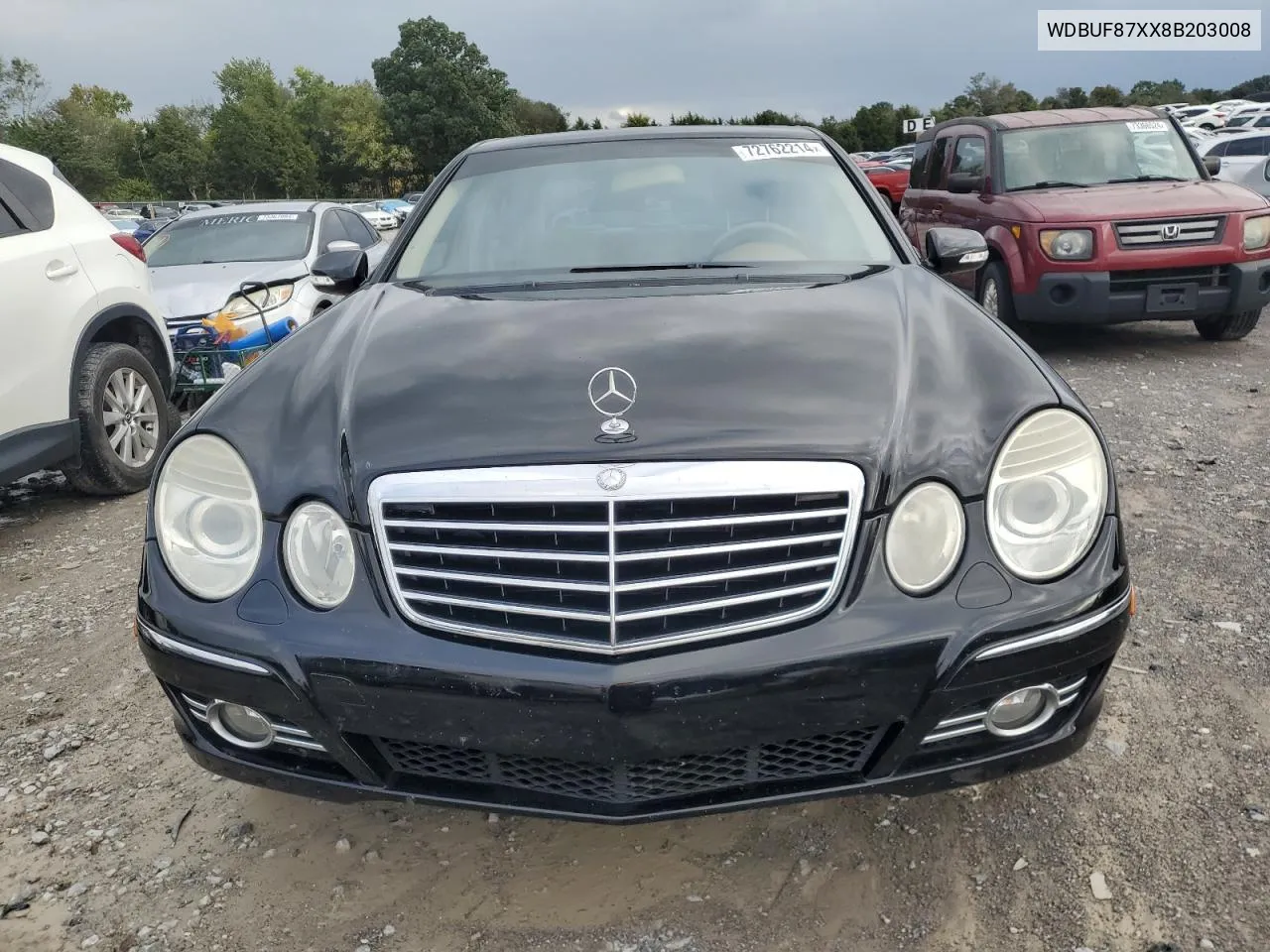 2008 Mercedes-Benz E 350 4Matic VIN: WDBUF87XX8B203008 Lot: 72762214