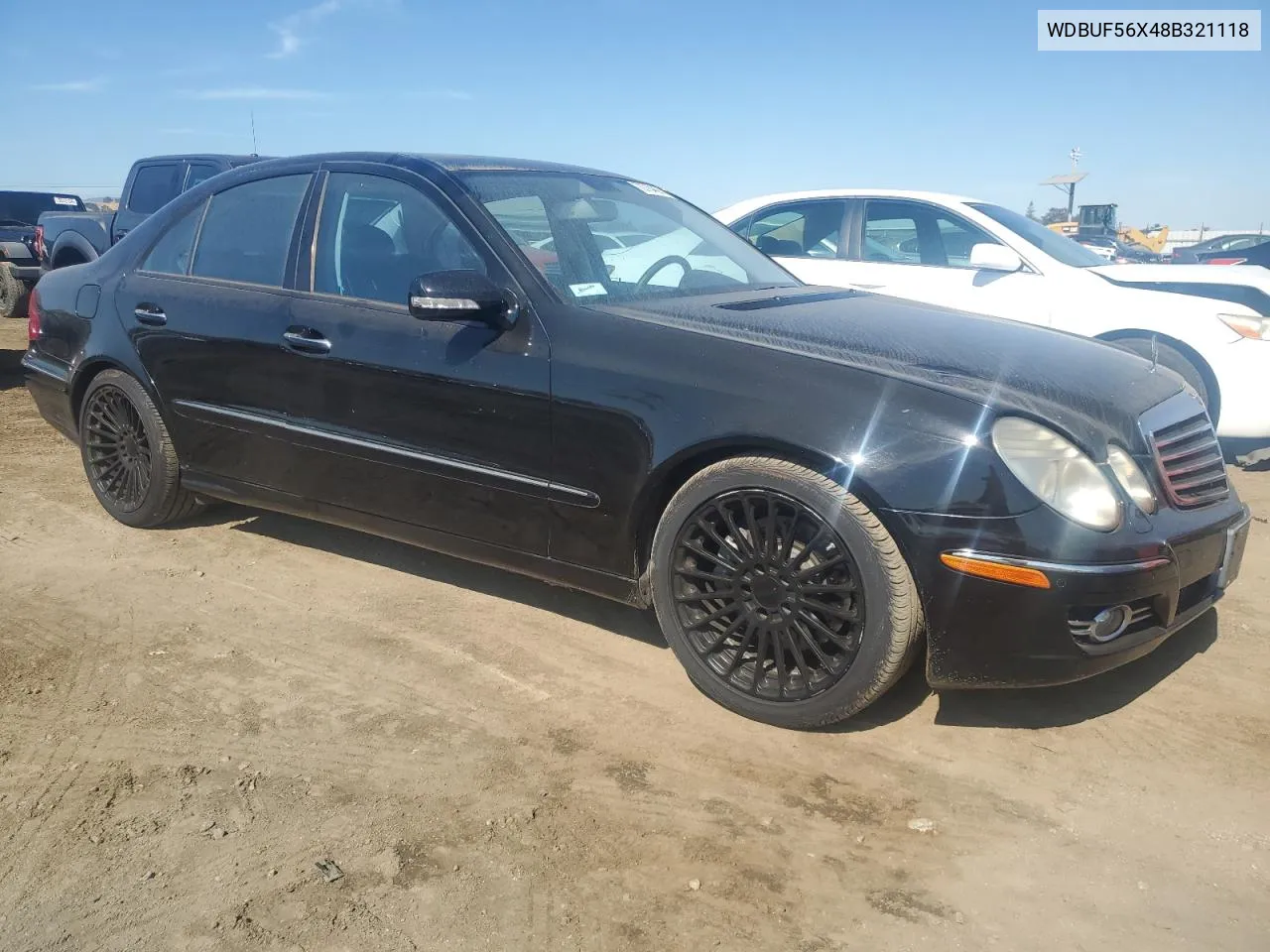 2008 Mercedes-Benz E 350 VIN: WDBUF56X48B321118 Lot: 72784094