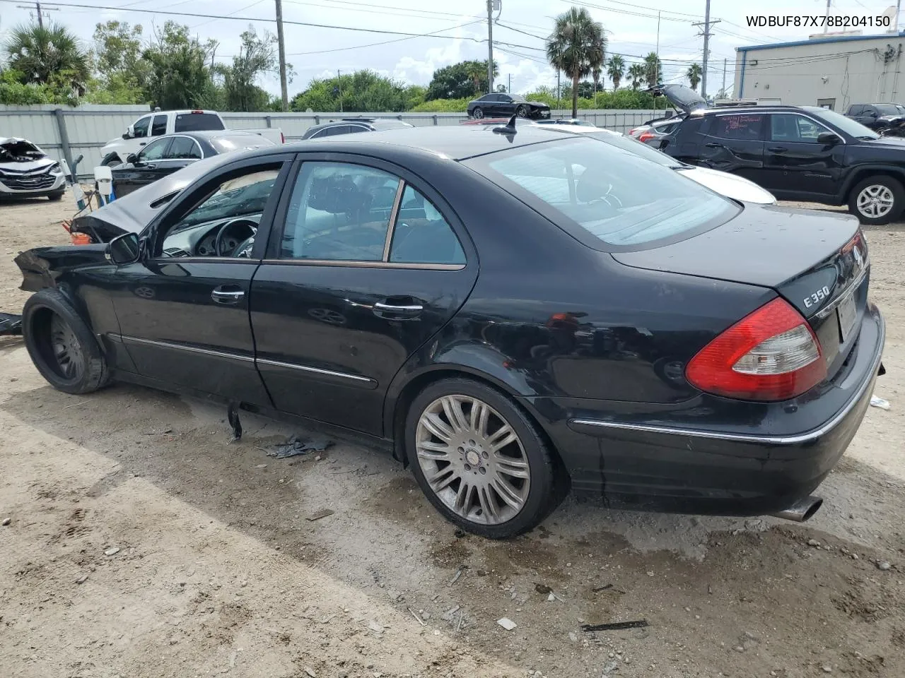 2008 Mercedes-Benz E 350 4Matic VIN: WDBUF87X78B204150 Lot: 73110154