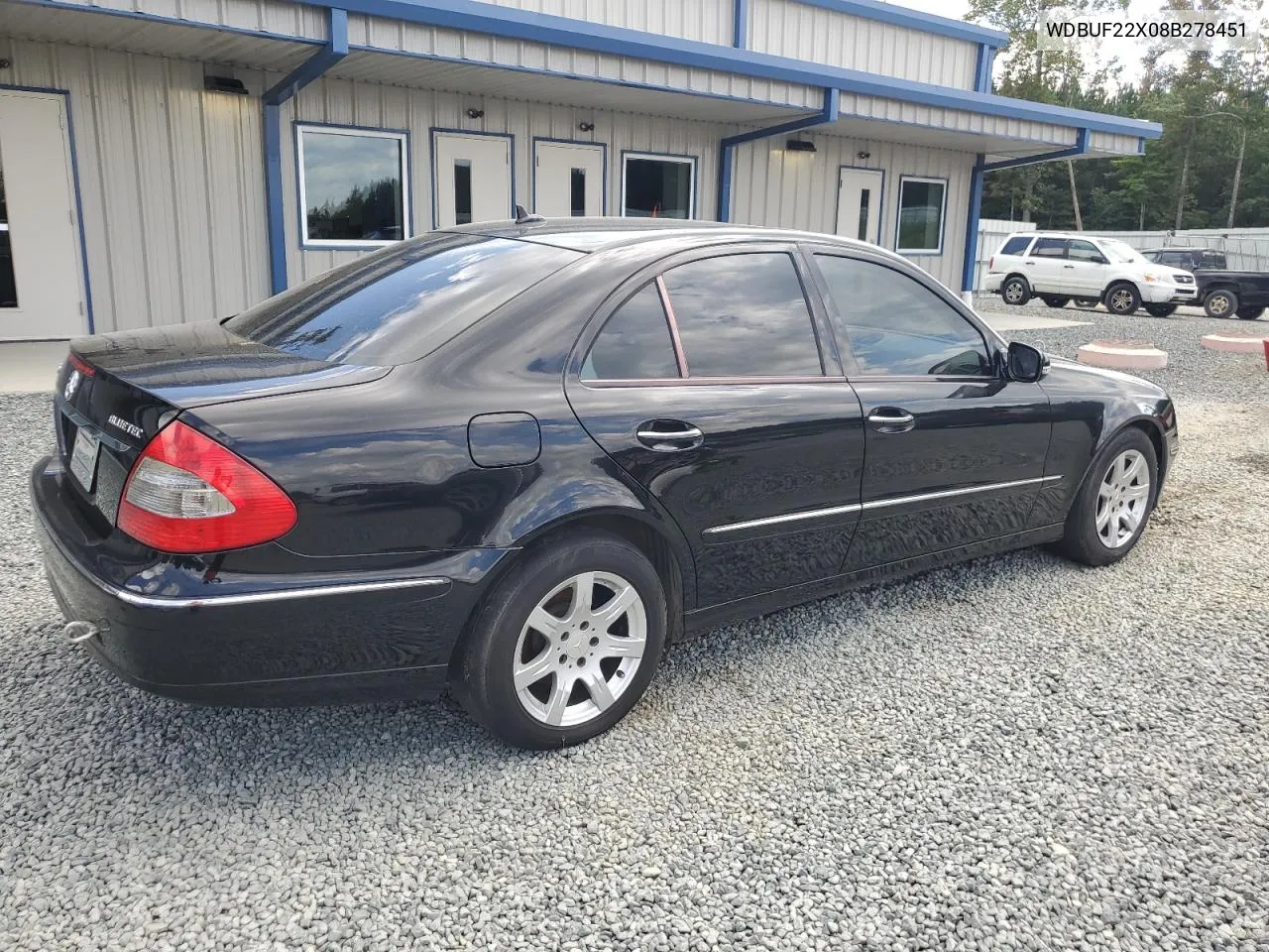 2008 Mercedes-Benz E 320 Cdi VIN: WDBUF22X08B278451 Lot: 73219114