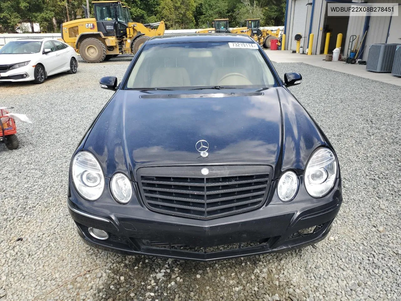 2008 Mercedes-Benz E 320 Cdi VIN: WDBUF22X08B278451 Lot: 73219114