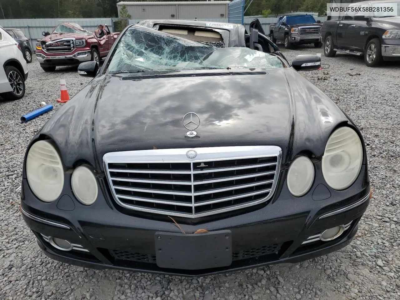 2008 Mercedes-Benz E 350 VIN: WDBUF56X58B281356 Lot: 73866834