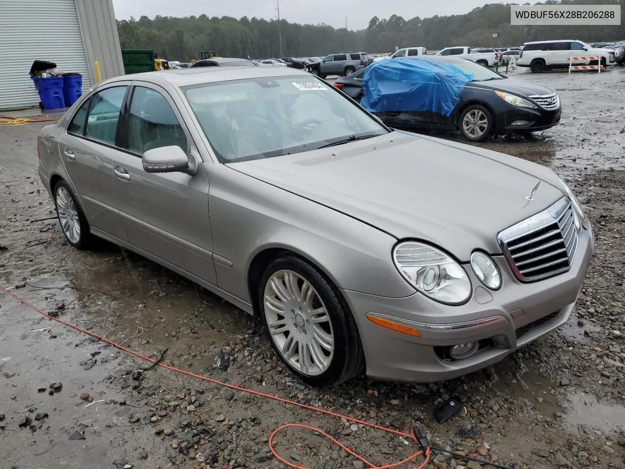 2008 Mercedes-Benz E 350 VIN: WDBUF56X28B206288 Lot: 73924454