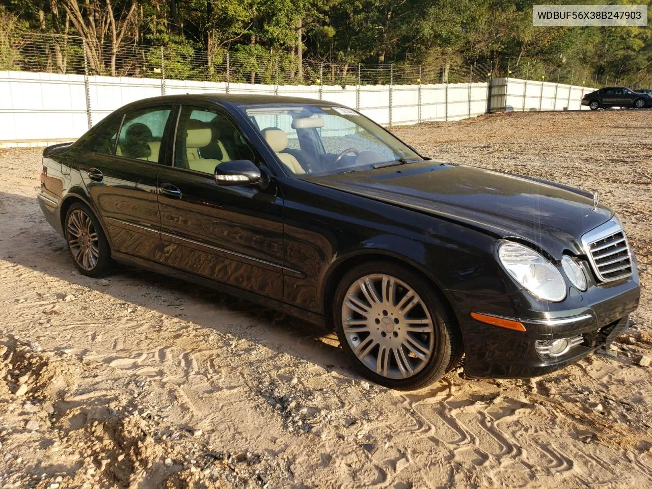 2008 Mercedes-Benz E 350 VIN: WDBUF56X38B247903 Lot: 73974464