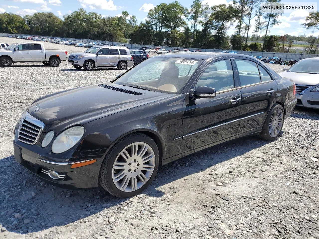 2008 Mercedes-Benz E 350 VIN: WDBUF56XX8B341325 Lot: 74064754