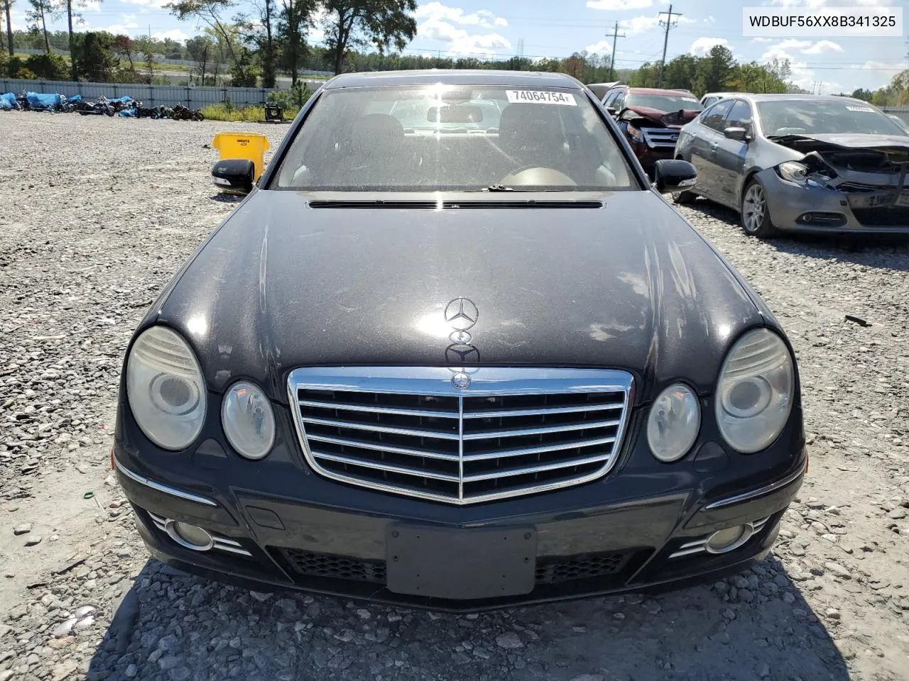 2008 Mercedes-Benz E 350 VIN: WDBUF56XX8B341325 Lot: 74064754