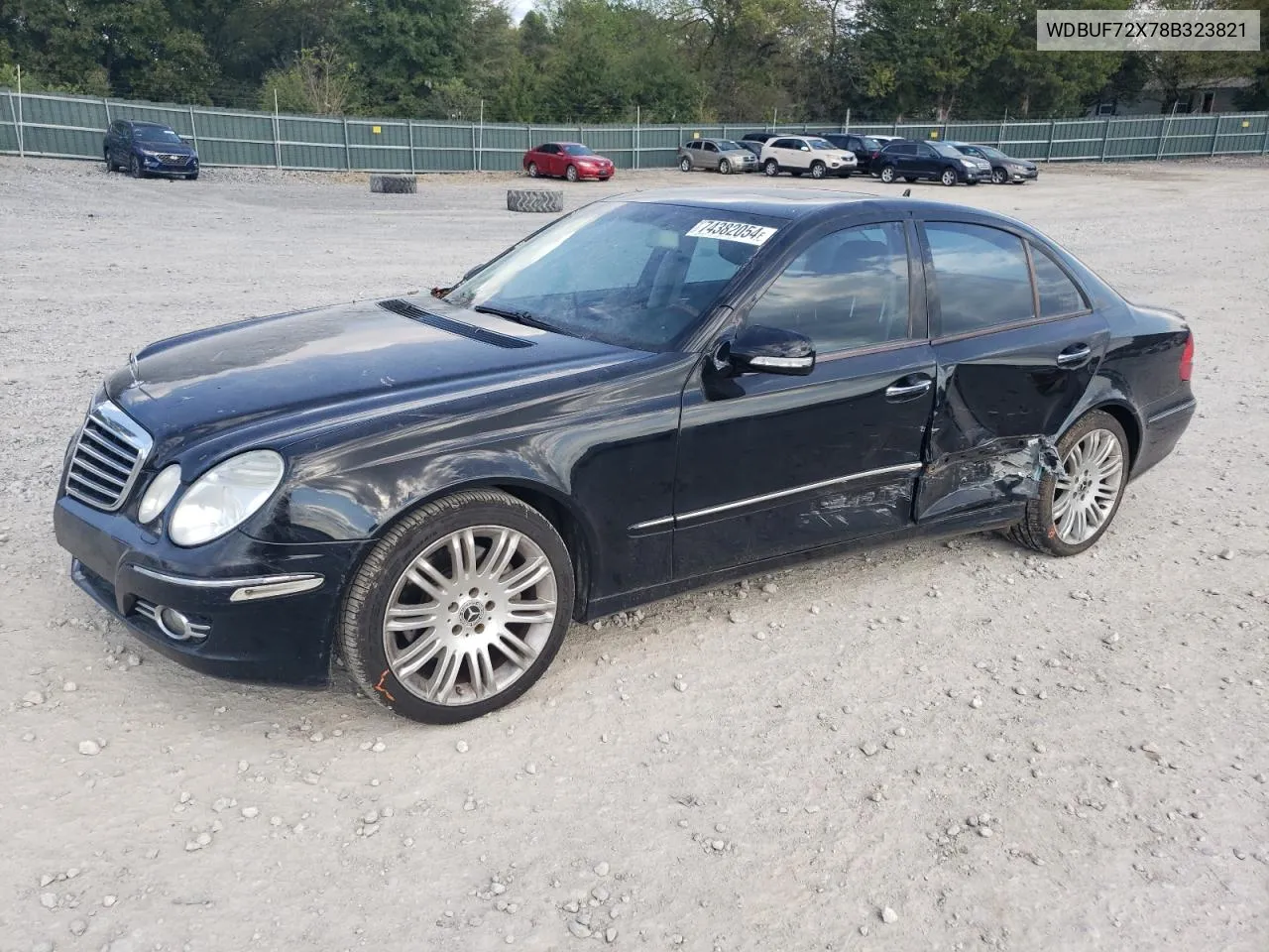 2008 Mercedes-Benz E 550 VIN: WDBUF72X78B323821 Lot: 74382054