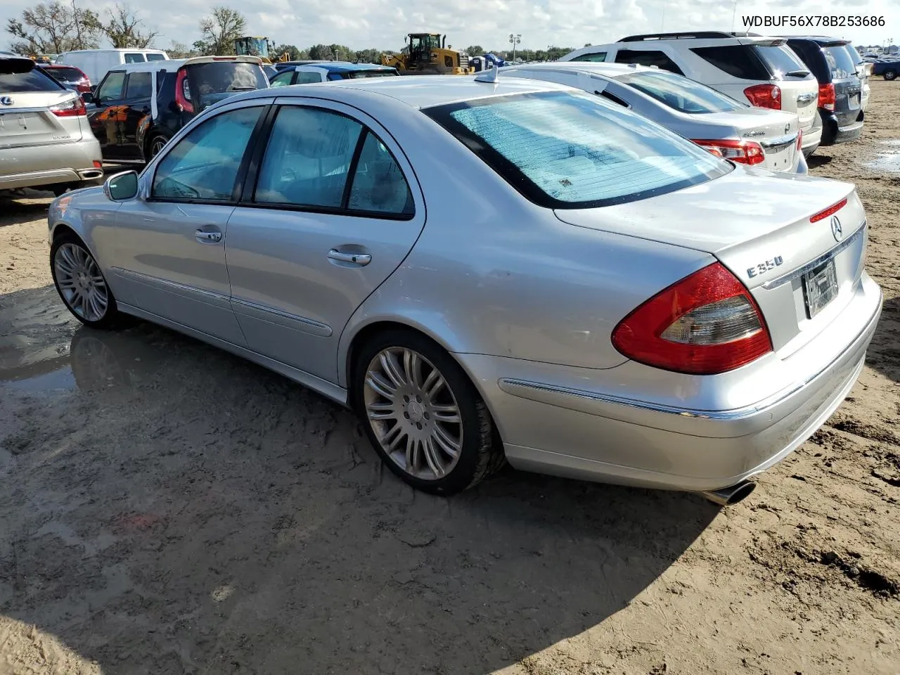 2008 Mercedes-Benz E 350 VIN: WDBUF56X78B253686 Lot: 74432024