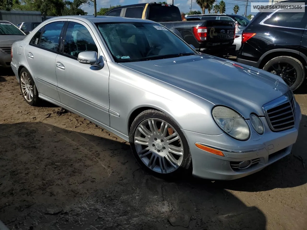 2008 Mercedes-Benz E 350 VIN: WDBUF56X78B253686 Lot: 74432024