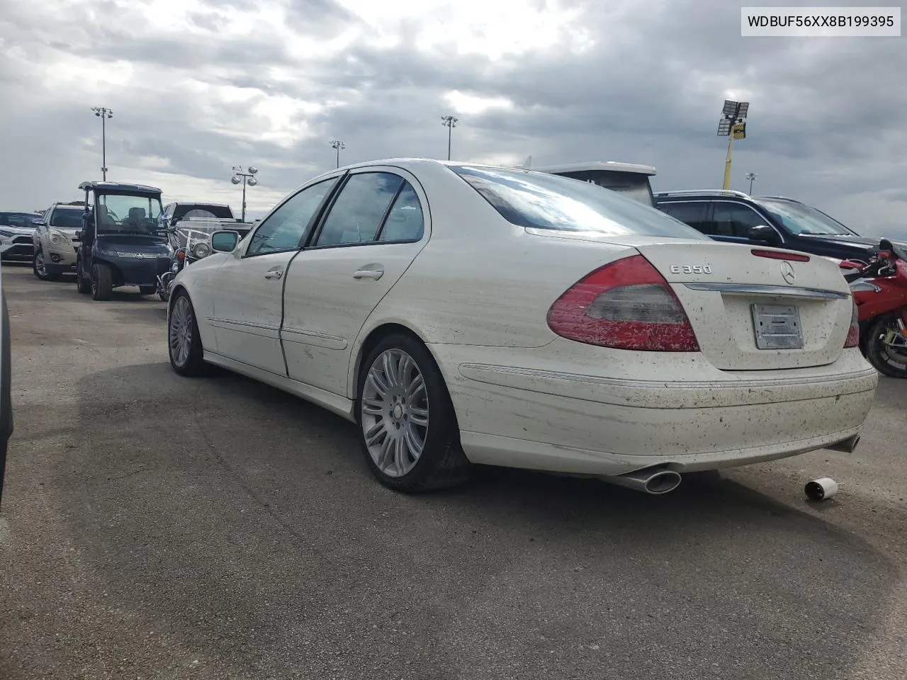 2008 Mercedes-Benz E 350 VIN: WDBUF56XX8B199395 Lot: 74521014