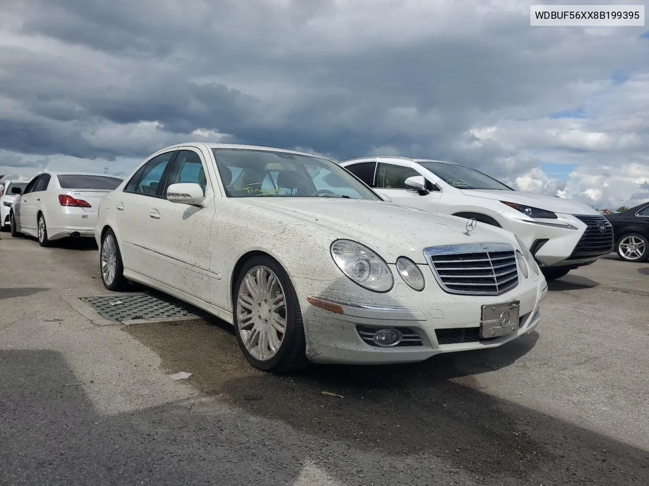 2008 Mercedes-Benz E 350 VIN: WDBUF56XX8B199395 Lot: 74521014