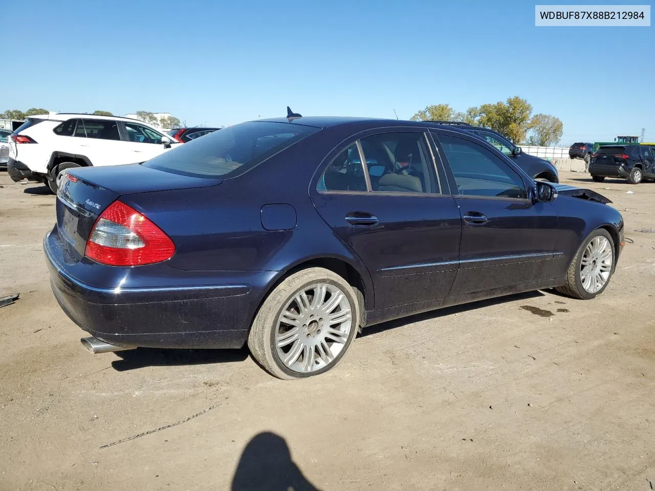 2008 Mercedes-Benz E 350 4Matic VIN: WDBUF87X88B212984 Lot: 74614474